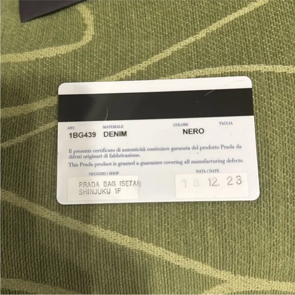 Prada Black Denim Tote Bag - Picture 14 of 16